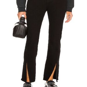 PISTOLA High Rise Black Jeans with Slit - Size 27